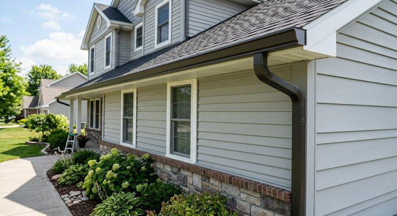 Continuous Gutter Replacement in Mcdonough, GA