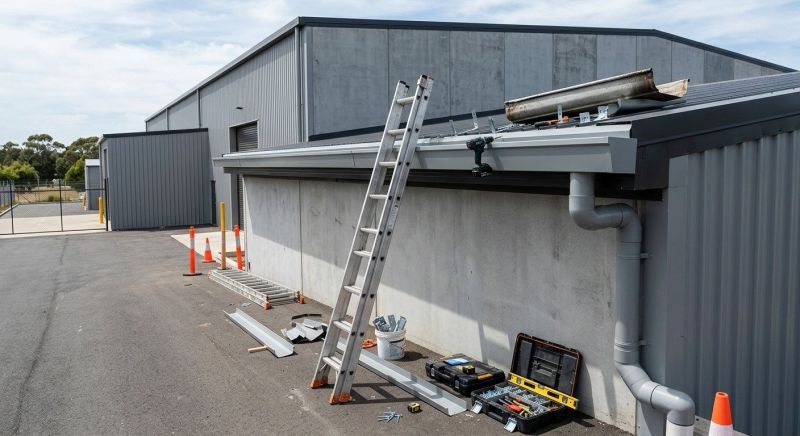 Industrial Gutter Installation in Mcdonough, GA
